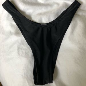 AEO/ Aerie swim hi-leg cheeky bikini bottom